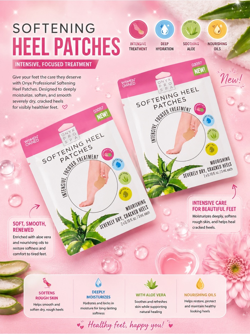 Softening Heel Patches